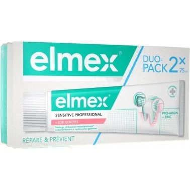 Elmex Sensitive Professional + Zahnfleischpflege 2 x 75 ml