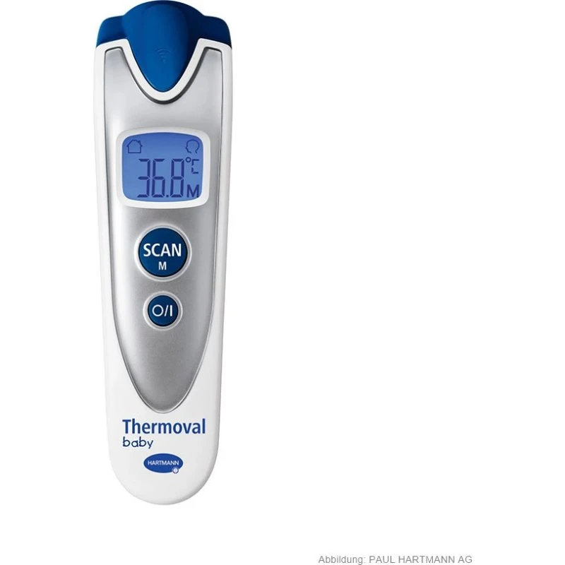 Veroval Baby Infrarot-Fieberthermometer silber (4 Stk.)