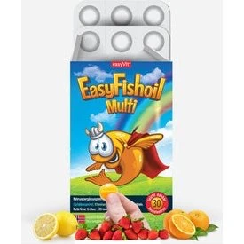 EasyFishoil Multi Omega-3 & Multivitamine Kautabletten 30 St