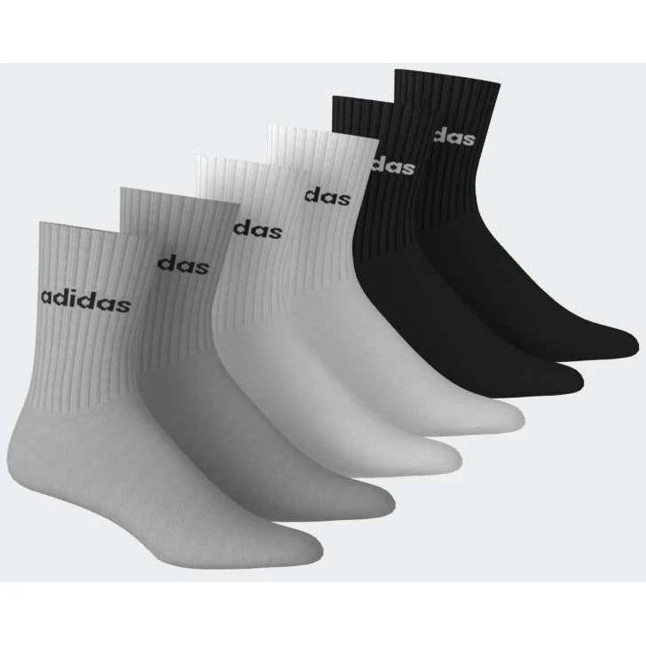 adidas Cushioned Socken (6er-Pack) - Mittelhoch