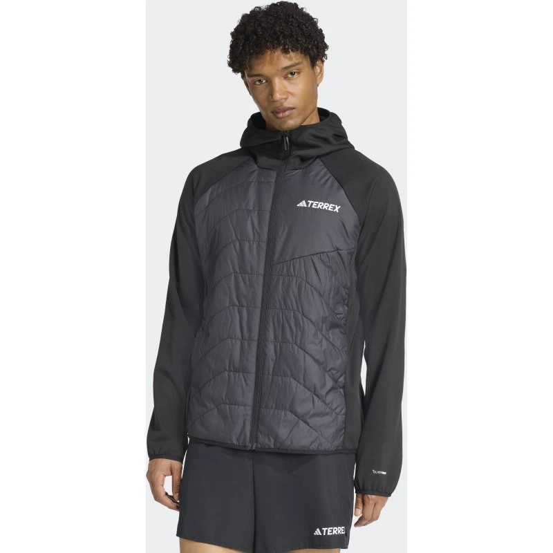 adidas Terrex Multi CLIMAWARM Hybridjacke mit Kapuze - Schwarz