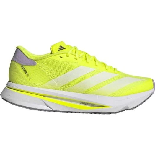 adidas Adizero SL2 Damen Laufschuhe - Gelb/Weiß - 40 2/3
