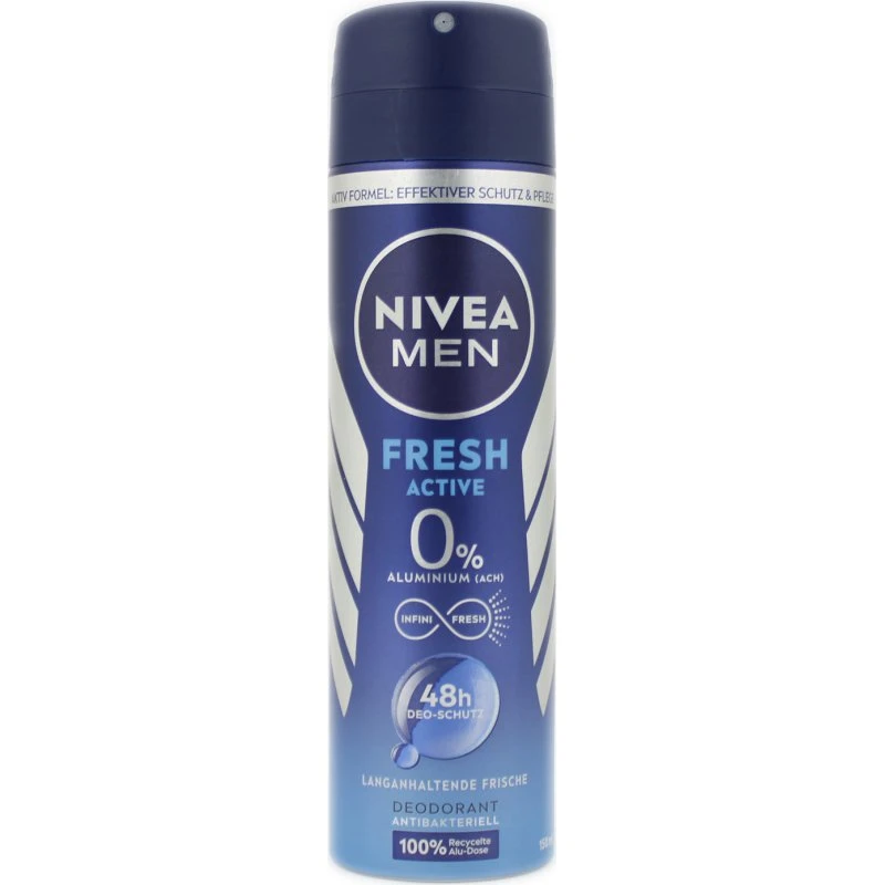 Nivea Men Deo Spray Fresh Active 48h 150 ml