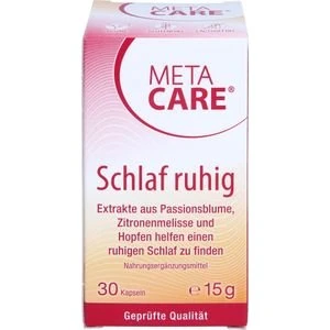 META-CARE Schlaf ruhig Kapseln