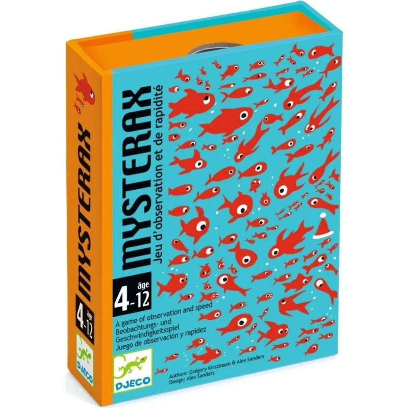 Djeco Mysterax Kartenspiel – Beobachtungsspiel für Kinder ab 4 Jahren