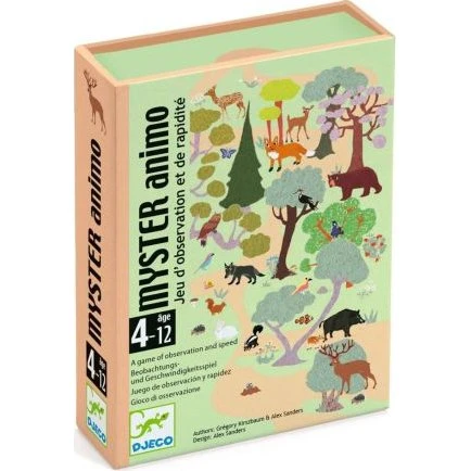 Djeco Myster Animo – Beobachtungsspiel für Kinder ab 4 Jahren