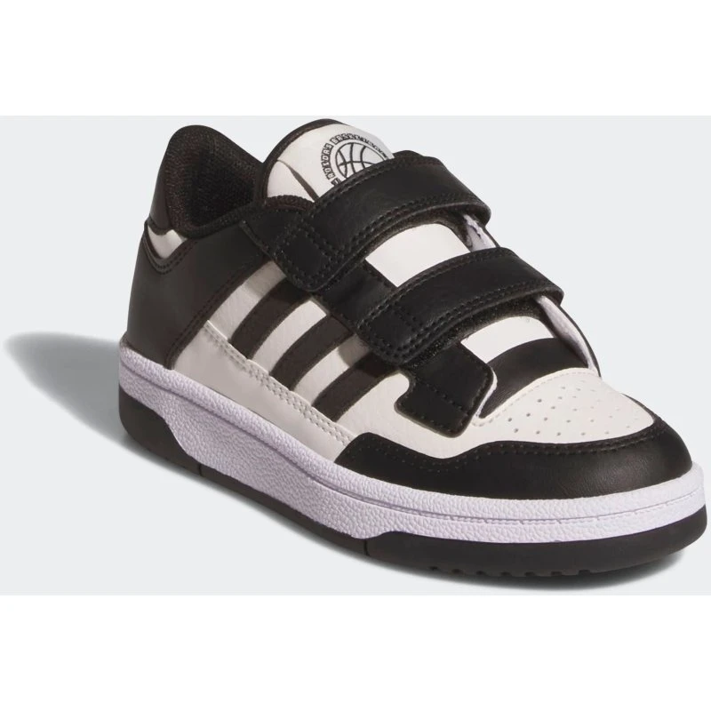 adidas Rapid Court Sneakers für Kinder - Schwarz