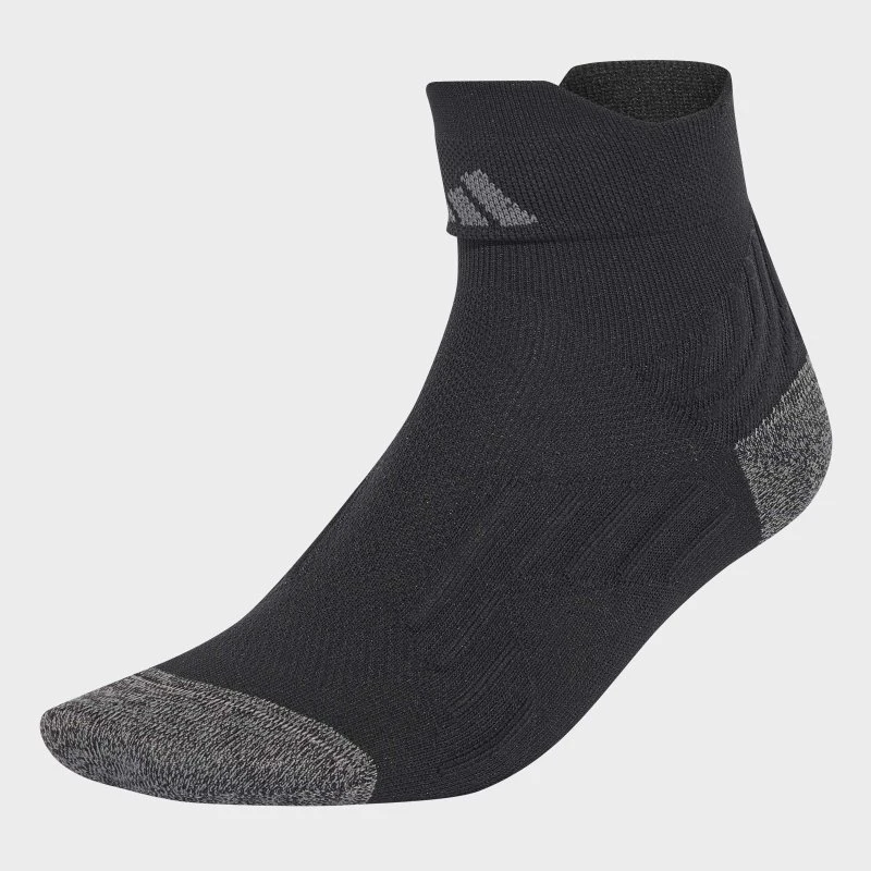 adidas Performance Running Comfy Ankle Socken - Schwarz/Grau - XL