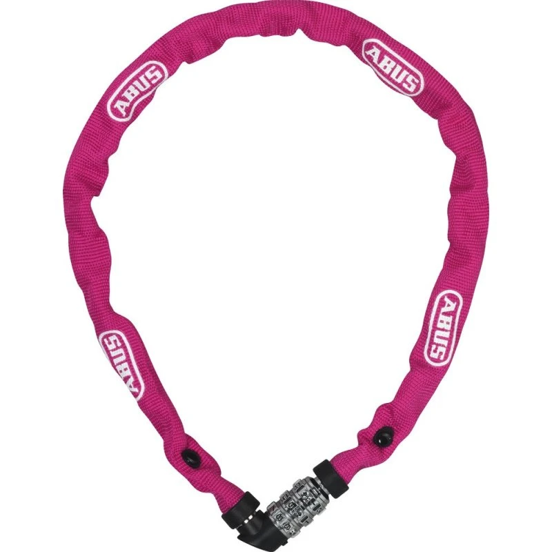 Abus 1200 Web Kettenschloss 60 cm pink