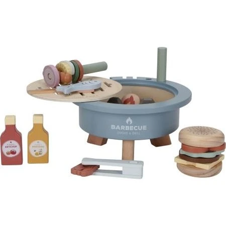 Little Dutch Grill Holzspielzeug-Set BBQ