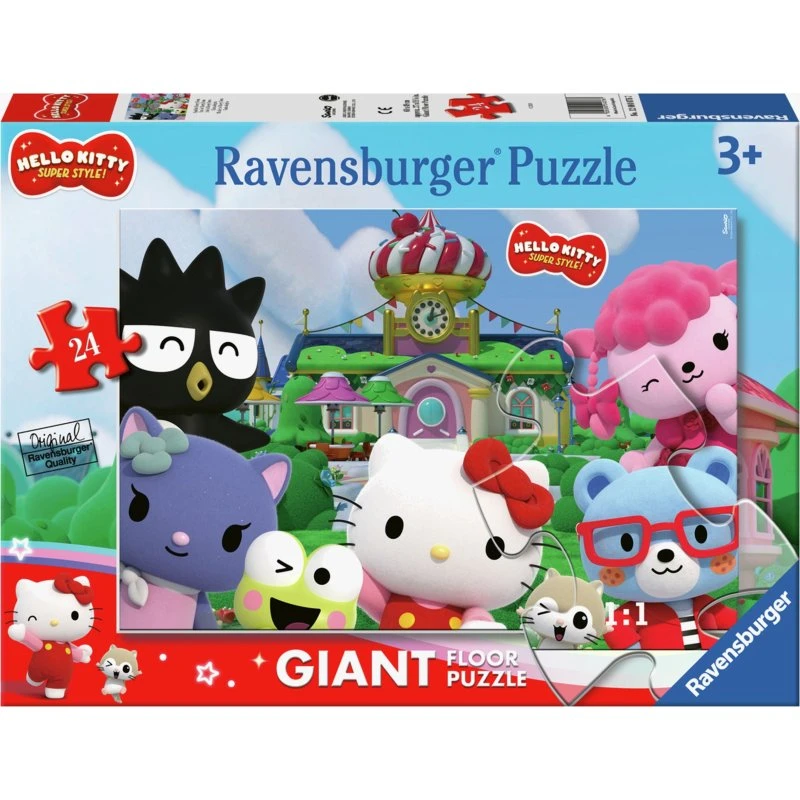 Ravensburger Hello Kitty Giant Floor Puzzle, 24 Teile