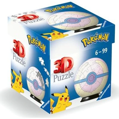 Ravensburger Pokémon 3D-Puzzle Pokéball Soin Ball (55 Teile)