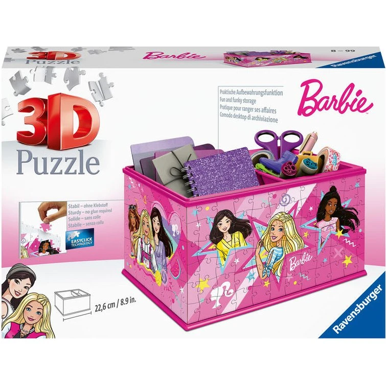 Ravensburger Barbie 3D Puzzle Aufbewahrungsbox