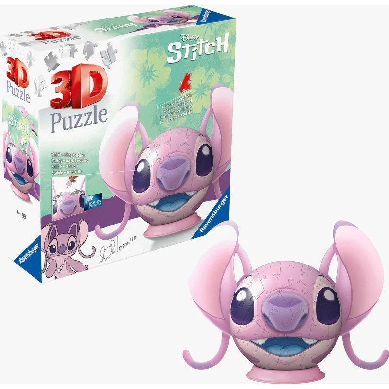 Ravensburger Disney Stitch 3D-Puzzle Angel - 72 Teile