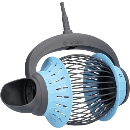 GARDENA combisystem Rollsammler 3108-20 + Holzstiel 130 cm