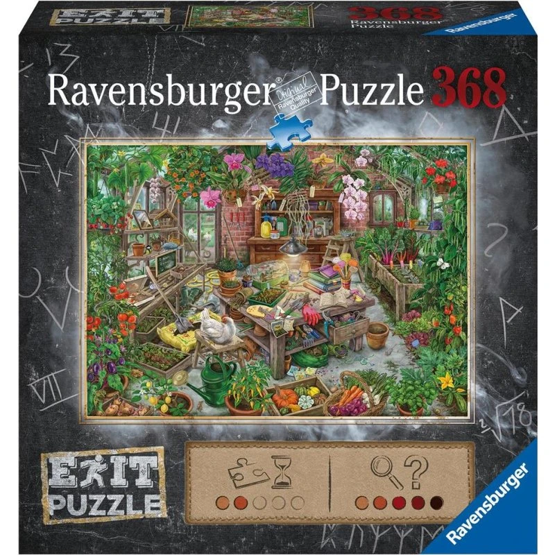 Ravensburger Exit Puzzle Im Gewächshaus - 368 Teile