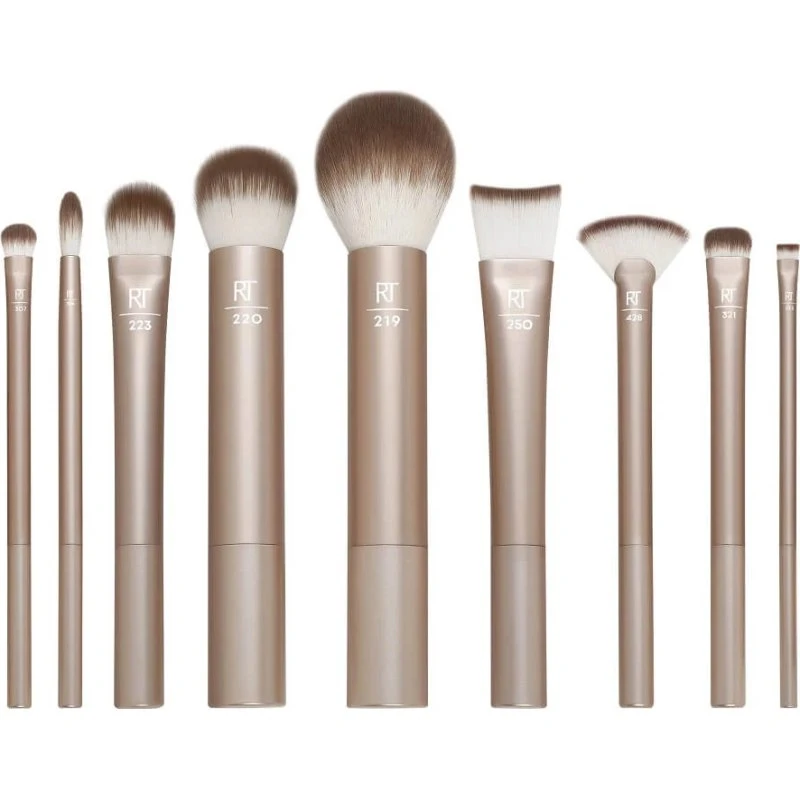Real Techniques Au Naturel Make-up-Pinselset, 9 Teile