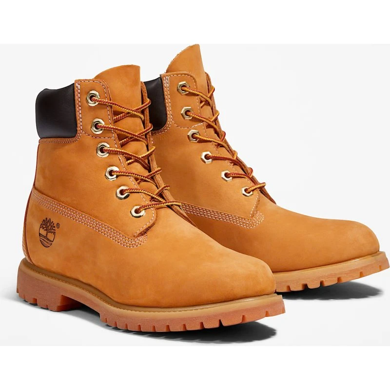 Timberland Damen 6" Premium Waterproof Boots - Nubukleder Braun