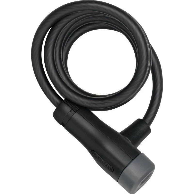 ABUS Star 4508K/150 Spiralkabelschloss, 1,5m, Schwarz