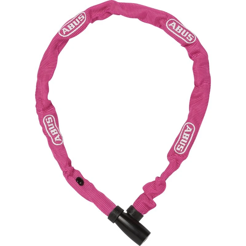 ABUS Kettenschloss 1500 Web 60 cm Korallenrot