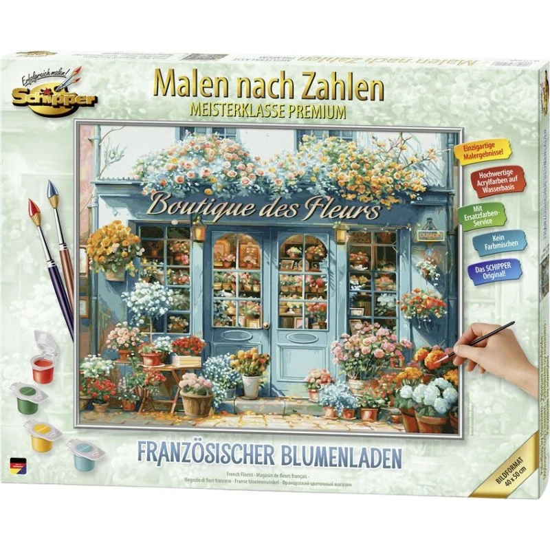Französischer Blumenladen Rollenspielset