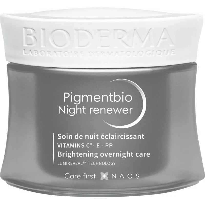Bioderma Pigmentbio Nachtcreme gegen Pigmentflecken & Fältchen, 50 ml