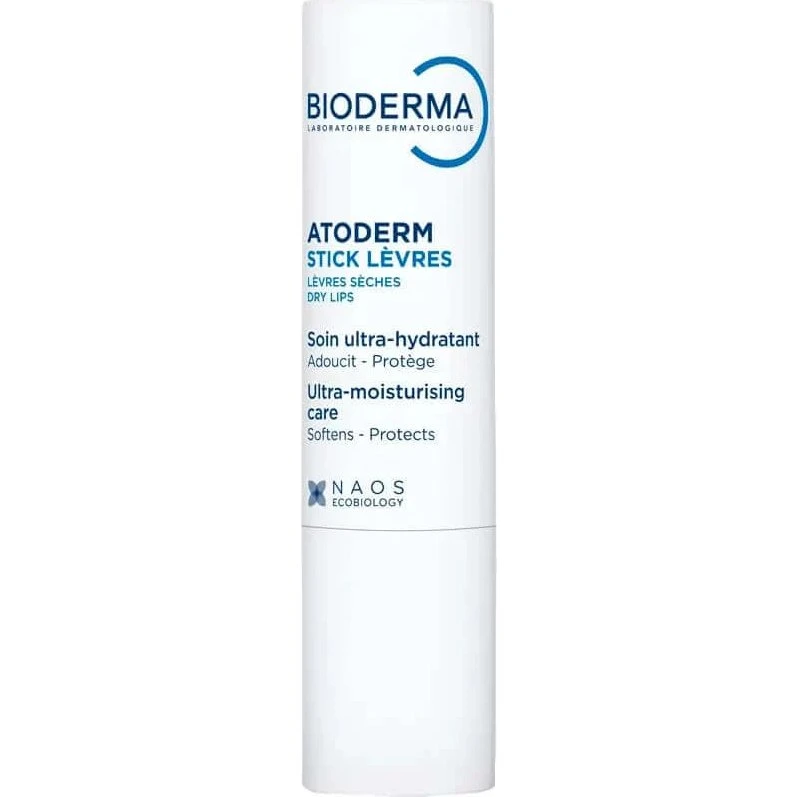 BIODERMA Atoderm Stick Lèvres - Feuchtigkeitsspendender Lippenbalsam 4g