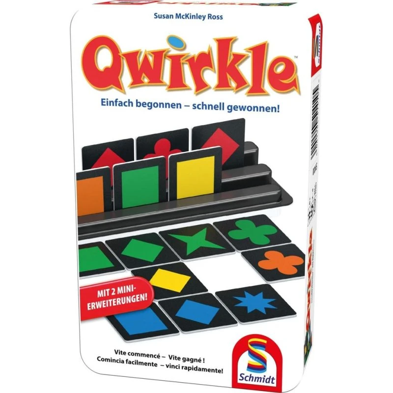 Schmidt Spiele Qwirkle Mini-Format in Metalldose
