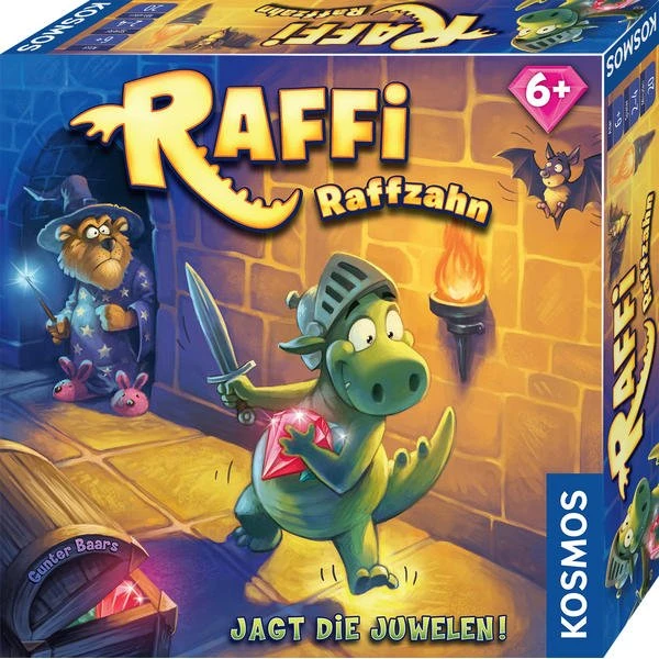Raffi Raffzahn - Magisches Magnet-Memo Spiel für Kinder