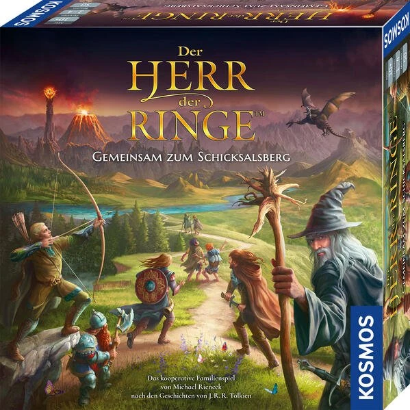 Der Herr der Ringe - Gemeinsam zum Schicksalsberg Brettspiel