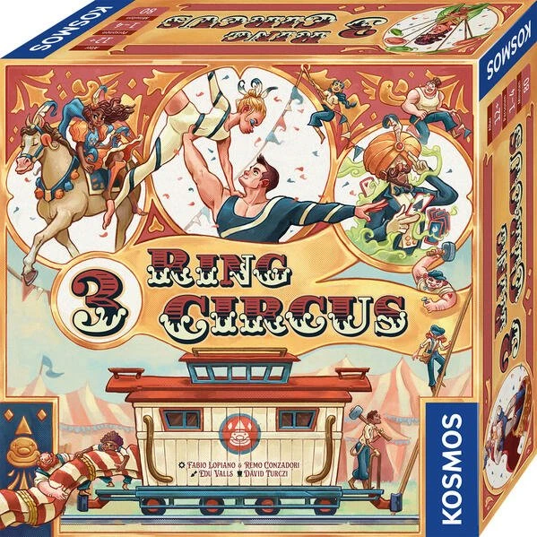 3 Ring Circus - Strategisches Brettspiel