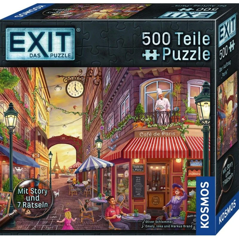 EXIT® - Das Puzzle: Der Auftrag 'Paris' (500 Teile)