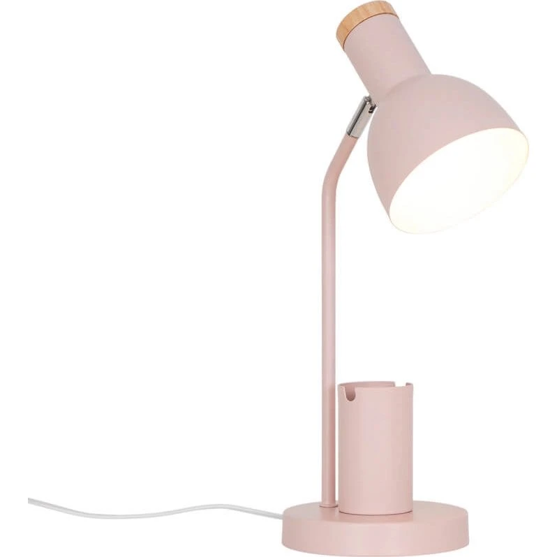 Nordlux Devone Tischleuchte Staubrosa 43,5 cm