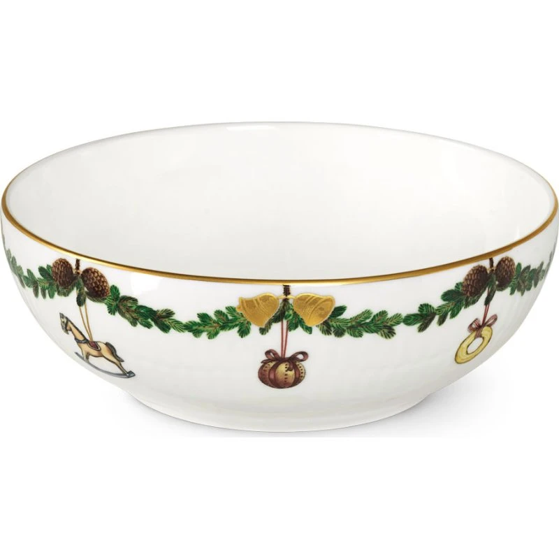 Royal Copenhagen Star Fluted Christmas Schale 50 cl