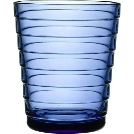 Iittala Aino Aalto Trinkglas 22cl Ultramarin (2 Stück)