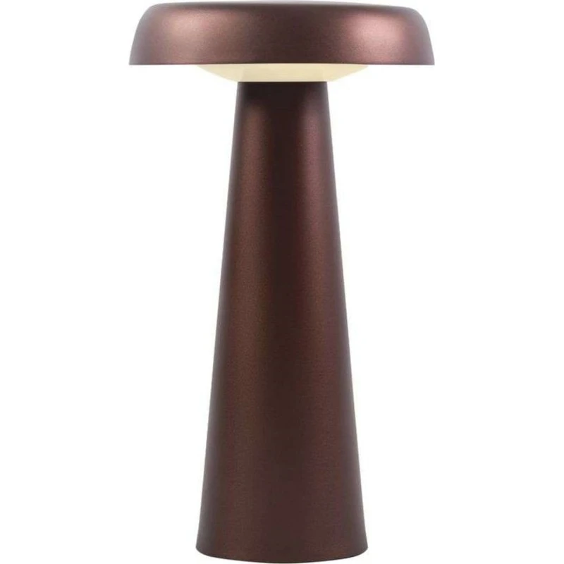 Nordlux Arcello LED-Tischleuchte, Messing brüniert, dimmbar