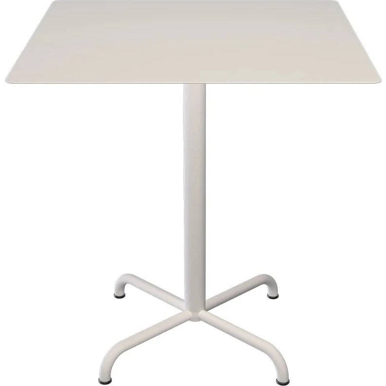 Houe PICO Bistrotisch mit 4-Stern-Fuß, 70x70 cm, Muted White