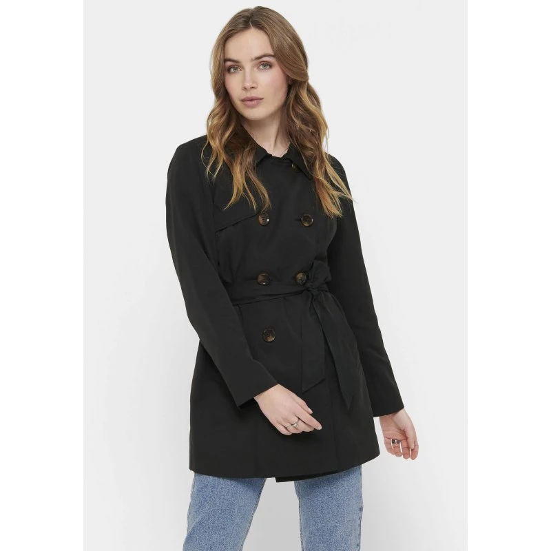 ONLY Trenchcoat ONLVALERIE Schwarz
