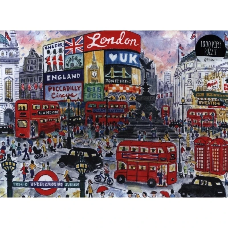 Galison London Puzzle 1000 Teile von Michael Storrings