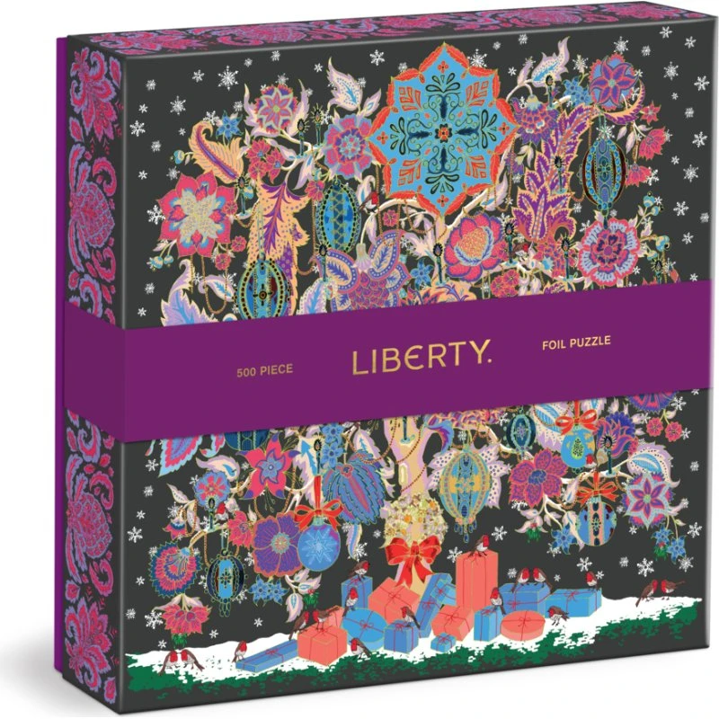 Galison Liberty Christmas Tree of Life 500-Teile Folienpuzzle