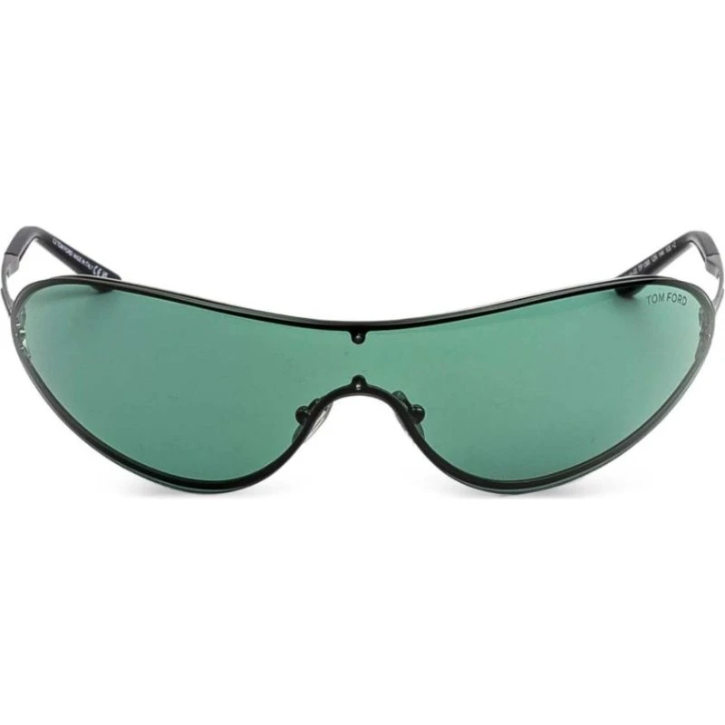 Tom Ford Brady-02 FT1396-12N Sonnenbrille Ruthenium/Grün
