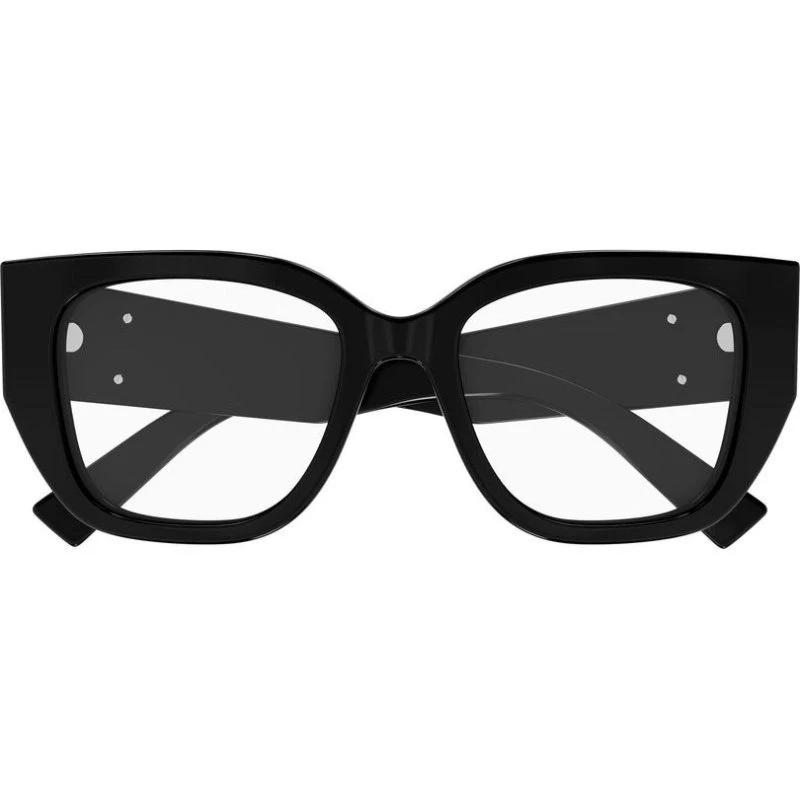Gucci GG1952O Brille Damen Schmetterlingsform Schwarz