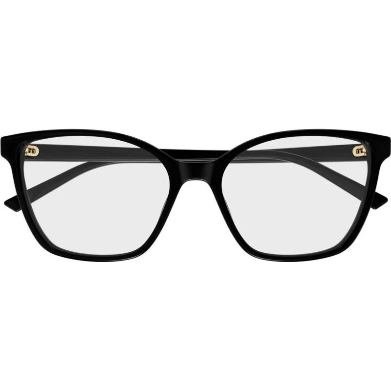 Gucci GG1995O Damenbrille Cat-Eye aus Acetat in Schwarz