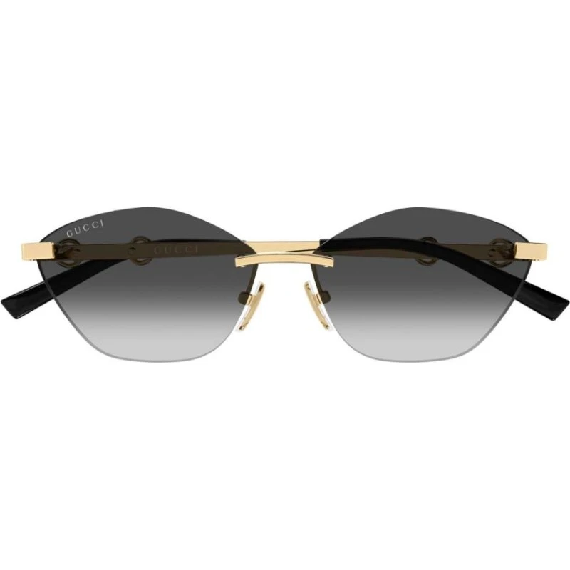 Gucci Sonnenbrille GG02050S-001 Damen - Gold/Grau Cat-Eye