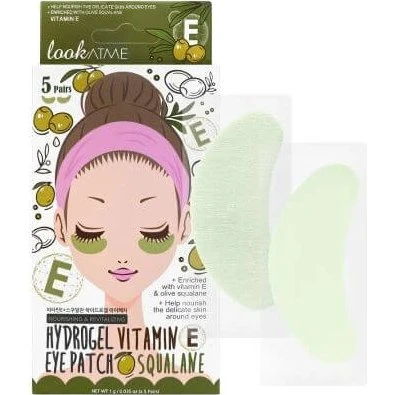 lookATME Hydro Gel Eye Patch mit Vitamin E & Squalane (5 Paare)