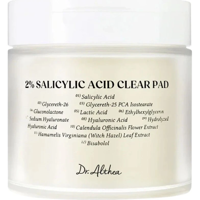 Dr. Althea 2% Salicylsäure Clear Pads (60 Stück)