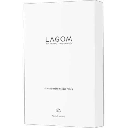 Lagom Peptide Micro Needle Patch, regenerierende Pflaster, 4 Paar