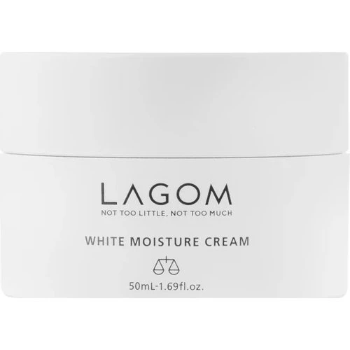 Lagom White Moisture Cream, feuchtigkeitsspendend & aufhellend, 50 ml