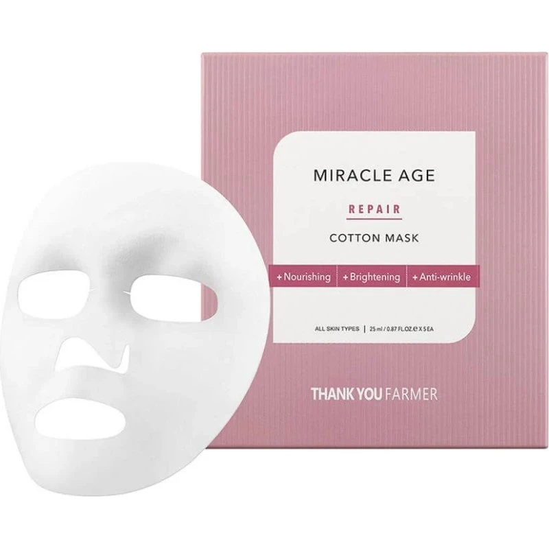 Thank You Farmer Miracle Age Repair Baumwollmaske, 25 ml