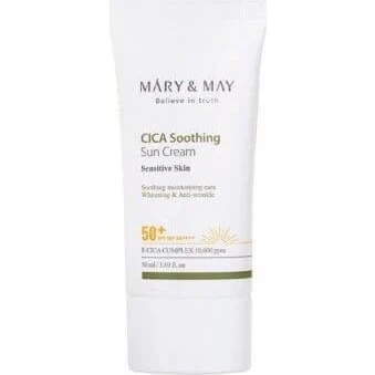 Mary & May Cica Soothing Sun Cream SPF50+, 50 ml